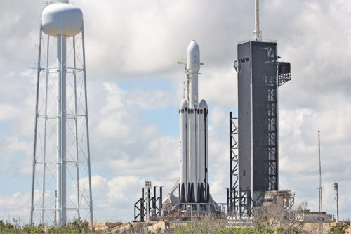 Falcon Heavy 12 april 2019