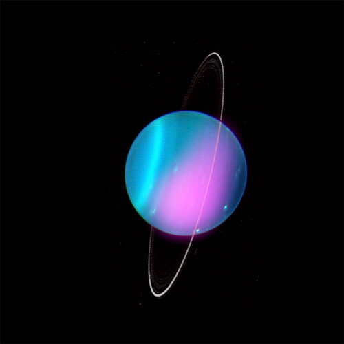 Uranus bron van röntgenstraling
